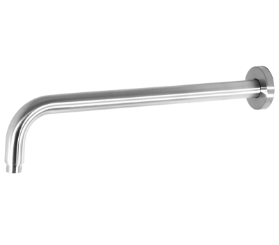 400mm Shower Arm Brushed Stainless Steel