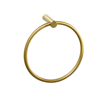 Accessories 88 Brushed Brass Towel Ring 