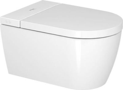 ME By Starck Toilet Wall-Mounted For Sensowash Seat & Cover White  