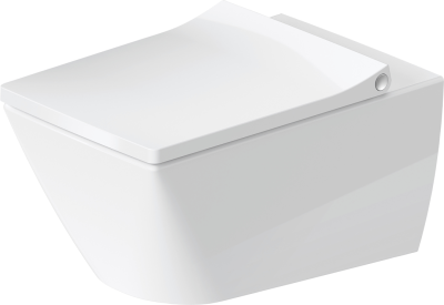 Viu Wall-Mounted Toilet White  Rimless, With Hygieneglaze