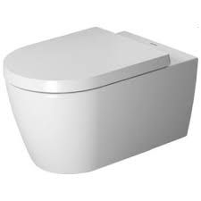 ME By Starck Wall-Mounted Toilet White  Rimless With Hygieneglaze