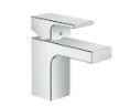 Vernis Shape Basin Mixer 70 with pop up waste Chrome