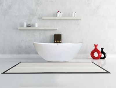 Perlato Freestanding Bath Polished Colour 1680x845x570mm 