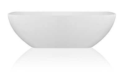 Redere Freestanding Bath Polished White 1720x870x510mm