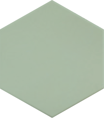 Flamingo Light Green 173x150x8mm Matt Porcelain (0.5m²/box)