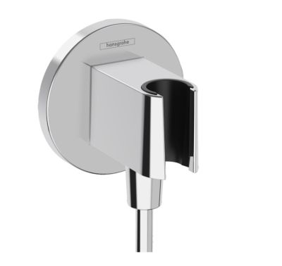 FixFit S Wall Outlet With Shower Holder Chrome