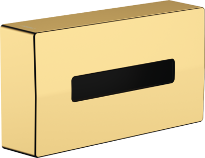 AddStoris Tissue Box Polished Gold Optic