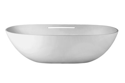 Lara Freestanding Bath Polished Pearl White 1800x750x506mm 
