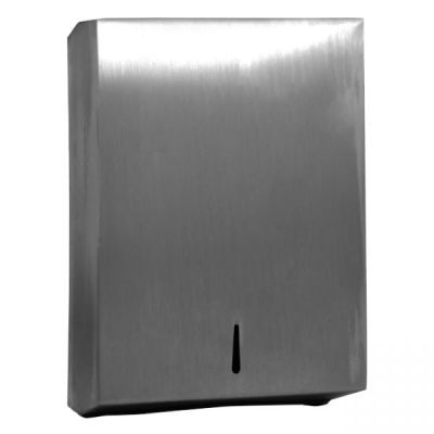 Folded Paper Towel Dispenser Stainless Steel 380x300x110mm