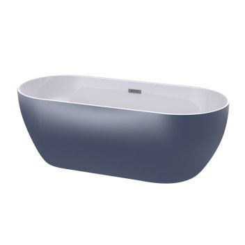 Cowley Freestanding Bath Mystic Blue 1620x735x570mm