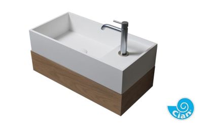 Ledge 600 Wall Hung Basin Only 600x300x130