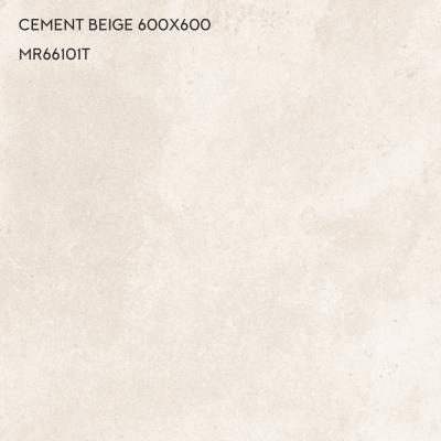 Cement Beige 600x600 Glazed Porcelain 1.44sqm/box