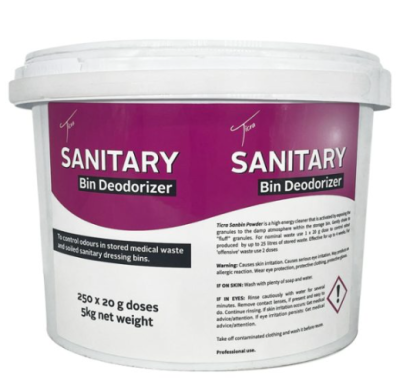 Ticra Sanitary Bin Deodorizer – Powder 5 kg