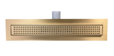 Brushed Brass Shower Channel – 500mm