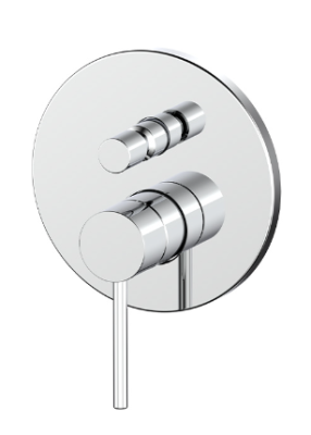 Lace Chrome Bath/Shower Mixer Trim Kit