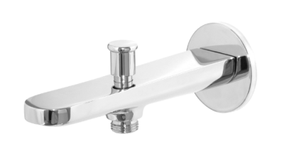 Round Bath Diverter Spout Chrome