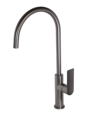 Silk Gunmetal Sink Mixer