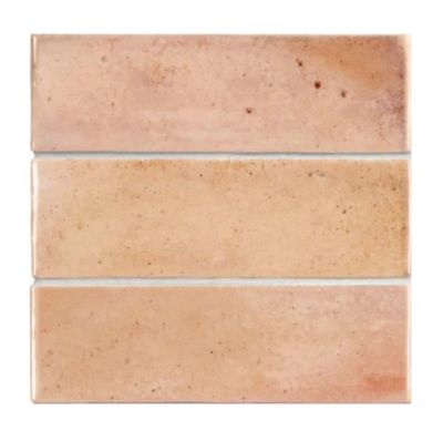 Hanoi Subway Pink Gloss Ceramic 65x200mm (0.5sqm/box)