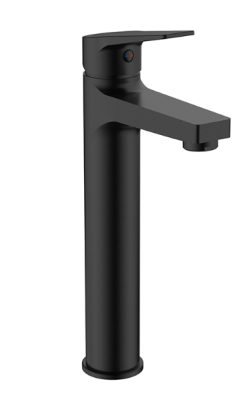 Aspera High Rise Basin Mixer Matt Black