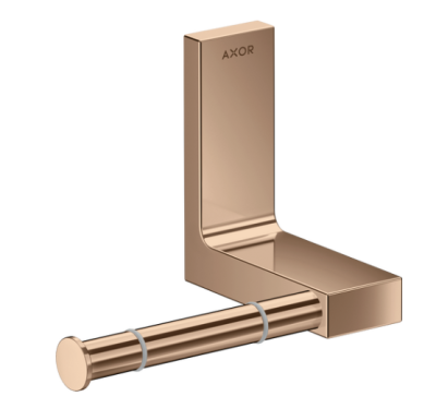 Axor Unversal Rectangular Toilet Paper Holder Polished Red Gold