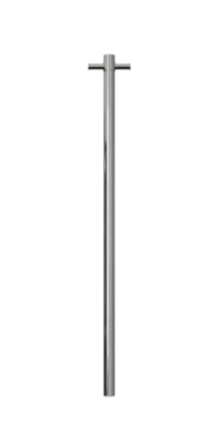 Tubo Hook Polished Chrome 30x148mm (Optional)