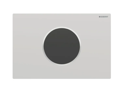 Geberit Flush Plate, Electronic for Sigma Concealed Cistern Automatic/Touchless; Chrome Plated