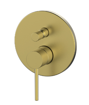 Lace Brass Concealed Diverter Trim Kit