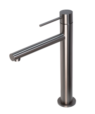 Lace Gunmetal High Basin Mixer