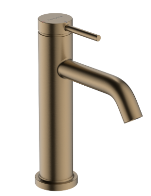 Tecturis S Single Lever Basin Mixer 110 CoolStart without Waste Set Brushed Bronze