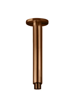 Meir Round Ceiling Shower Arm 150mm - Lustre Bronze