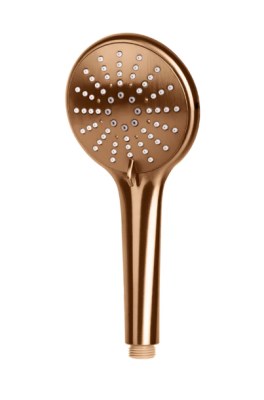 Meir 3-Function Round Handshower - Lustre Bronze