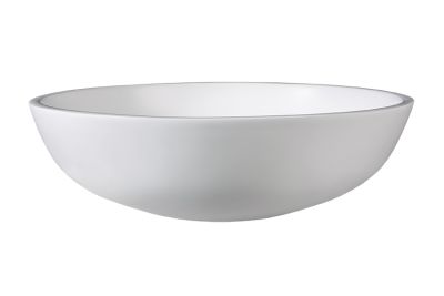 Denise Countertop Basin Pearl White  420x420x122mm