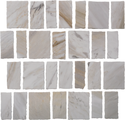 Salt Rock Namaste Bars Mosaic Marble  286x290mm marble mosaic (11shts/sqm)