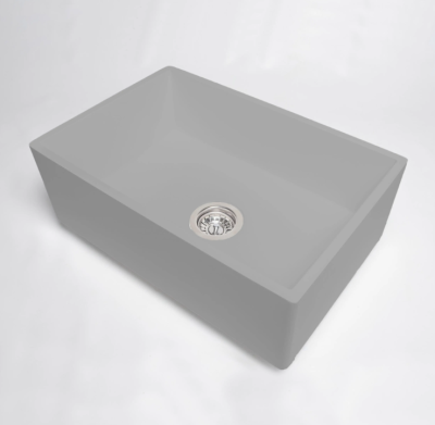 Single Butler Basin - Concrete Grey 600x400x200mm