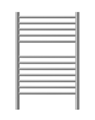 Classic E (400) Curved Brushed Left 790x400x160mm