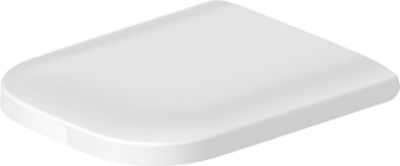 Happy D.2 Toilet Seat & Cover White Soft Close Hinge