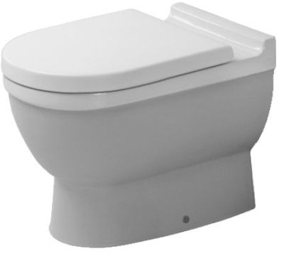Starck 3 Floor-Mounted Toilet White  560 mm