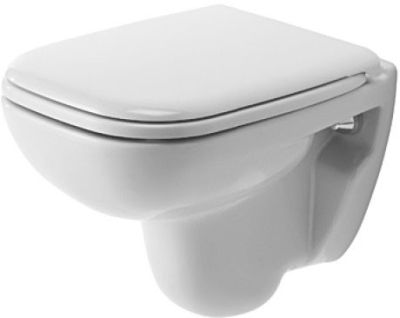 D-Code Wall-Mounted Toilet White  480 mm Compact