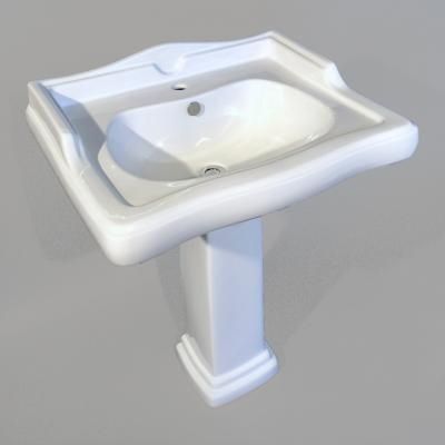 Old Style Wall Mounted  Basin 700x550x800mm