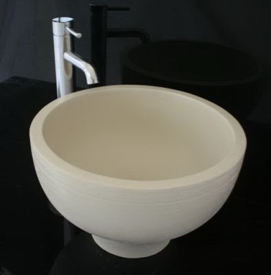 Tribes Countertop Basin White 400x400x255mm