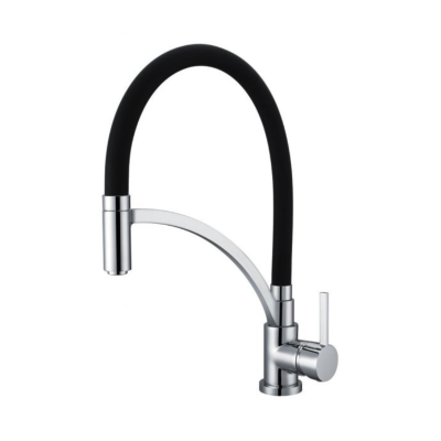 Selune Sink Mixer - Black Silicone Hose