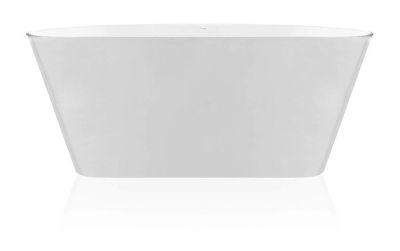 Diana Freestanding Bath Polished White 1500x750x570mm