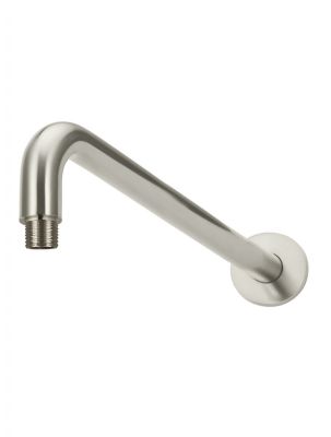 Wall Shower Arm Brushed Nickel 400mm