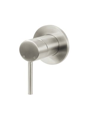 Meir Round Wall Mixer - Brushed Nickel (MW03-FIN-PVDBN) Excluding the concealed part (MW13BDY)