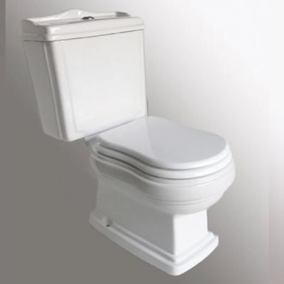 Retro Toilet C/C White Soft Close Seat