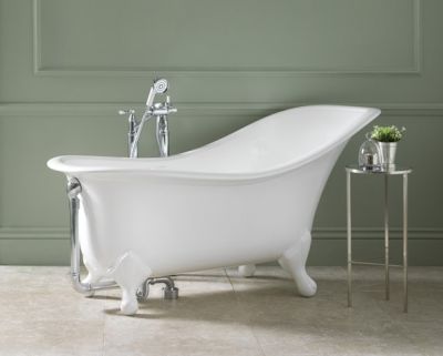 Drayton Freestanding Bath Polished White 1685x842x850mm