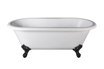 Warwick Freestanding Bath Polished White  1700x775x630mm