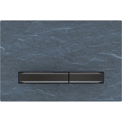 Sigma50 Actuator Plate for Dual Flush Mustang Slate 