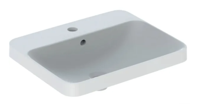 VariForm Countertop Basin, Rectangular, With Tap Hole Bench  550x450x178