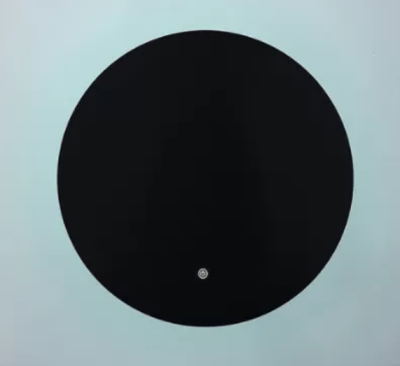 Gio 70mm Round LED Mirror Anti-Fog
